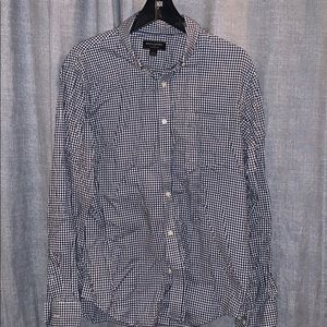 Banana republic men’s large untucked button down